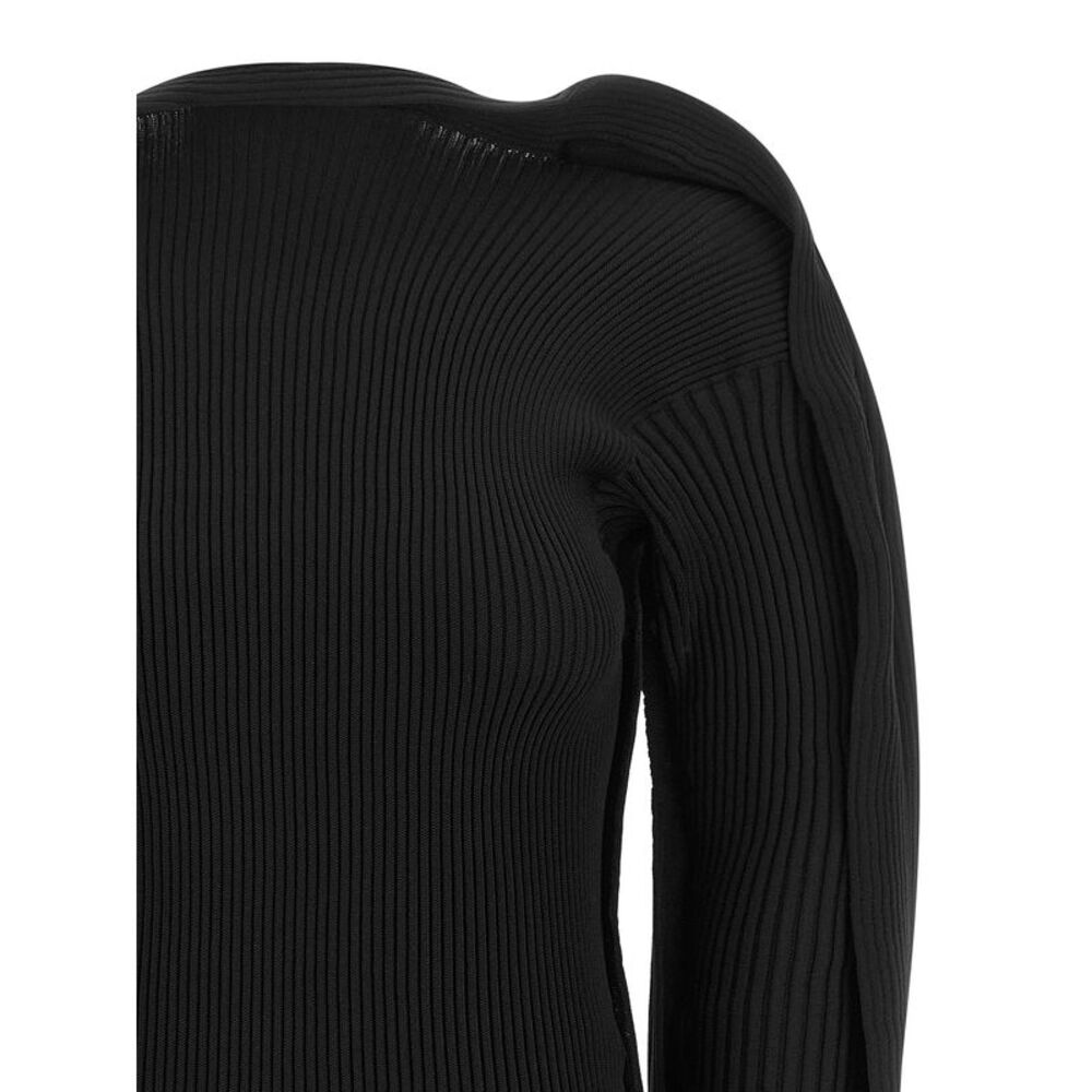 Issey Miyake Black Polyester Women's Cardigan - Picture 3 of 4